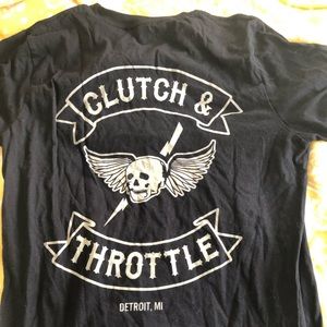 Harley Davidson, chopper, T-shirt